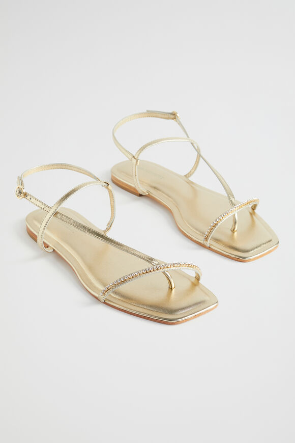 Freya Jewel Sandal  Pale Gold  hi-res