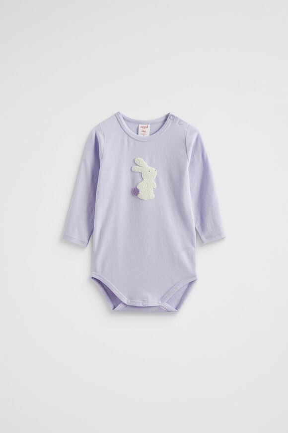 Bunny Bodysuit  Lavender  hi-res