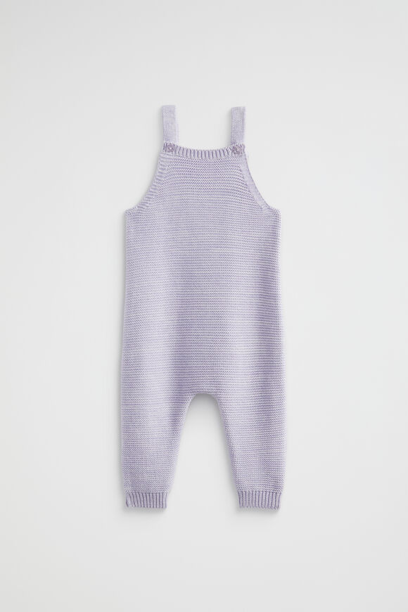 Purl Knit Overall  Lavender  hi-res