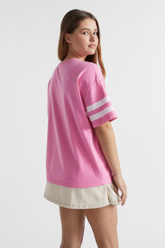 Varsity Tee  Aurora Pink  hi-res