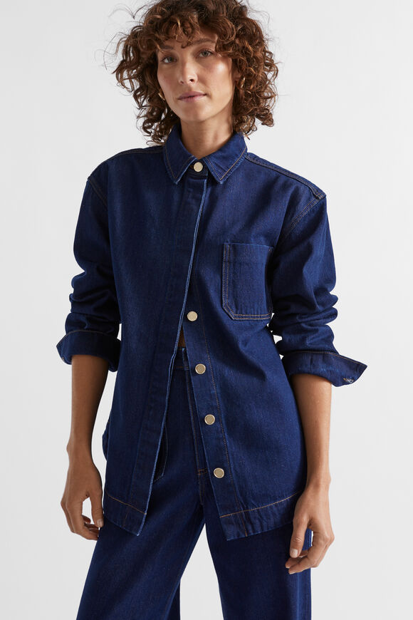 Denim Classic Shirt  Neptune Wash  hi-res