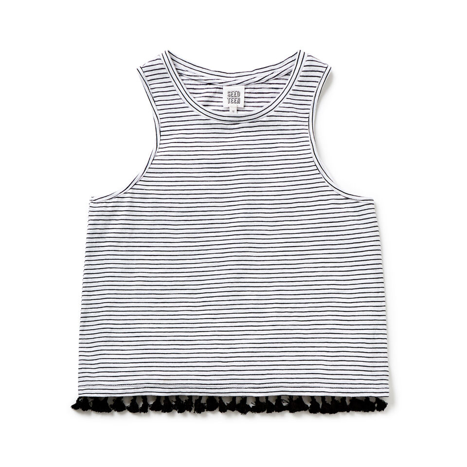 Tassel Trim Tank  