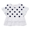 Splice Ruffle Spot Tee  1  hi-res