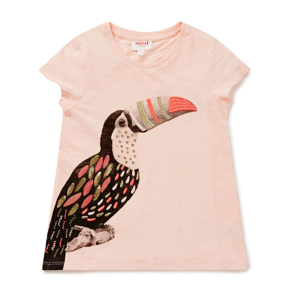 Embellished Toucan Tee  