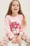 Mushroom Sweater  Dusty Rose  hi-res