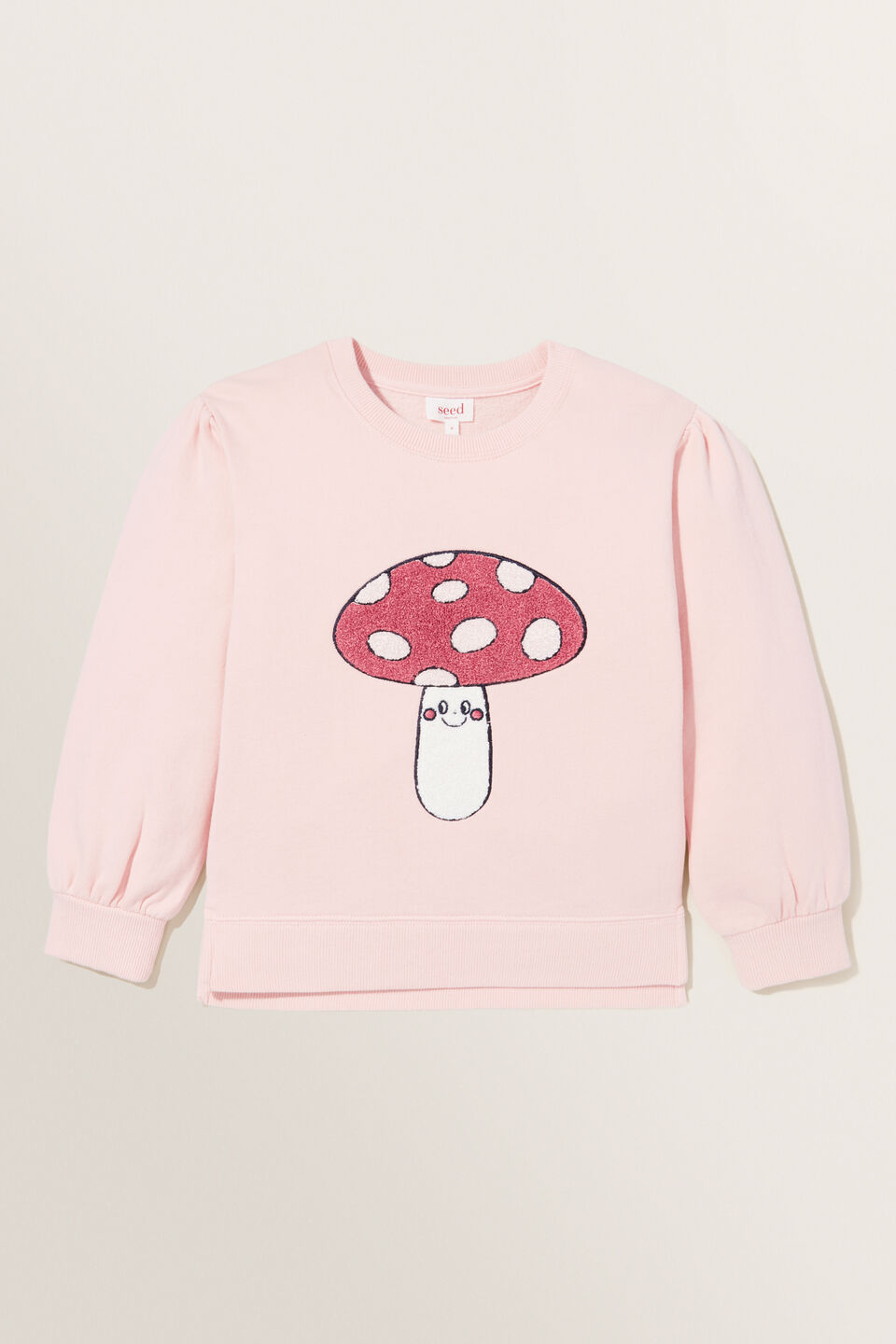 Mushroom Sweater  Dusty Rose