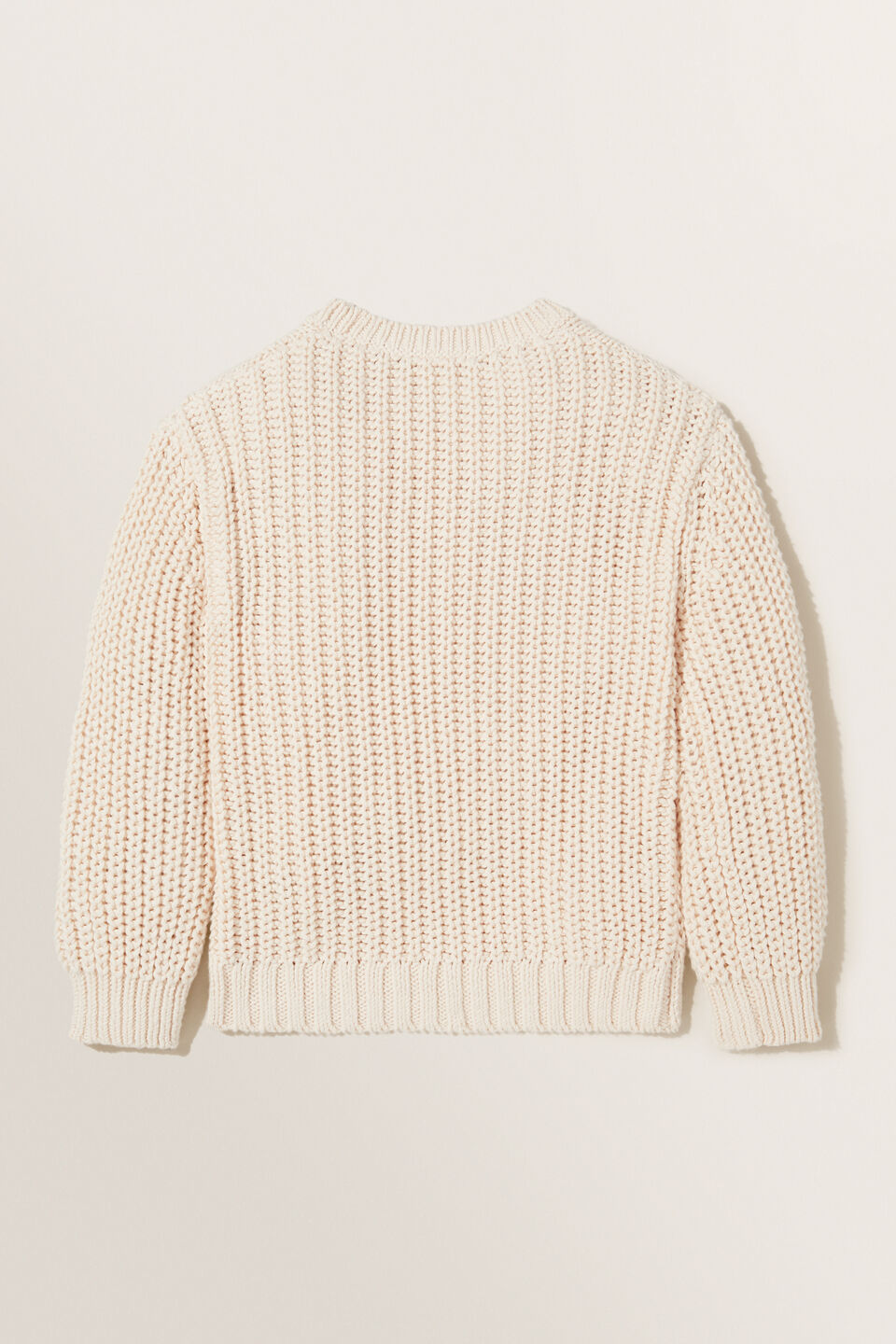 Chunky Cable Knit  Creme