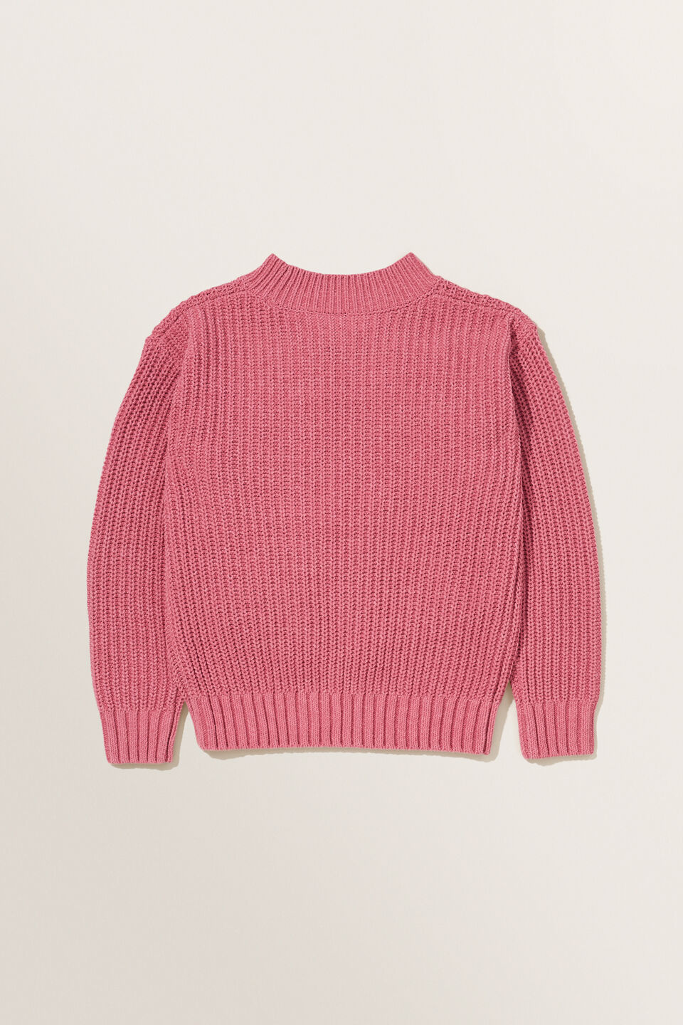 Cable Sweater  Berry