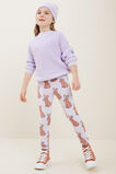 Terry Bunny Leggings  Violet  hi-res