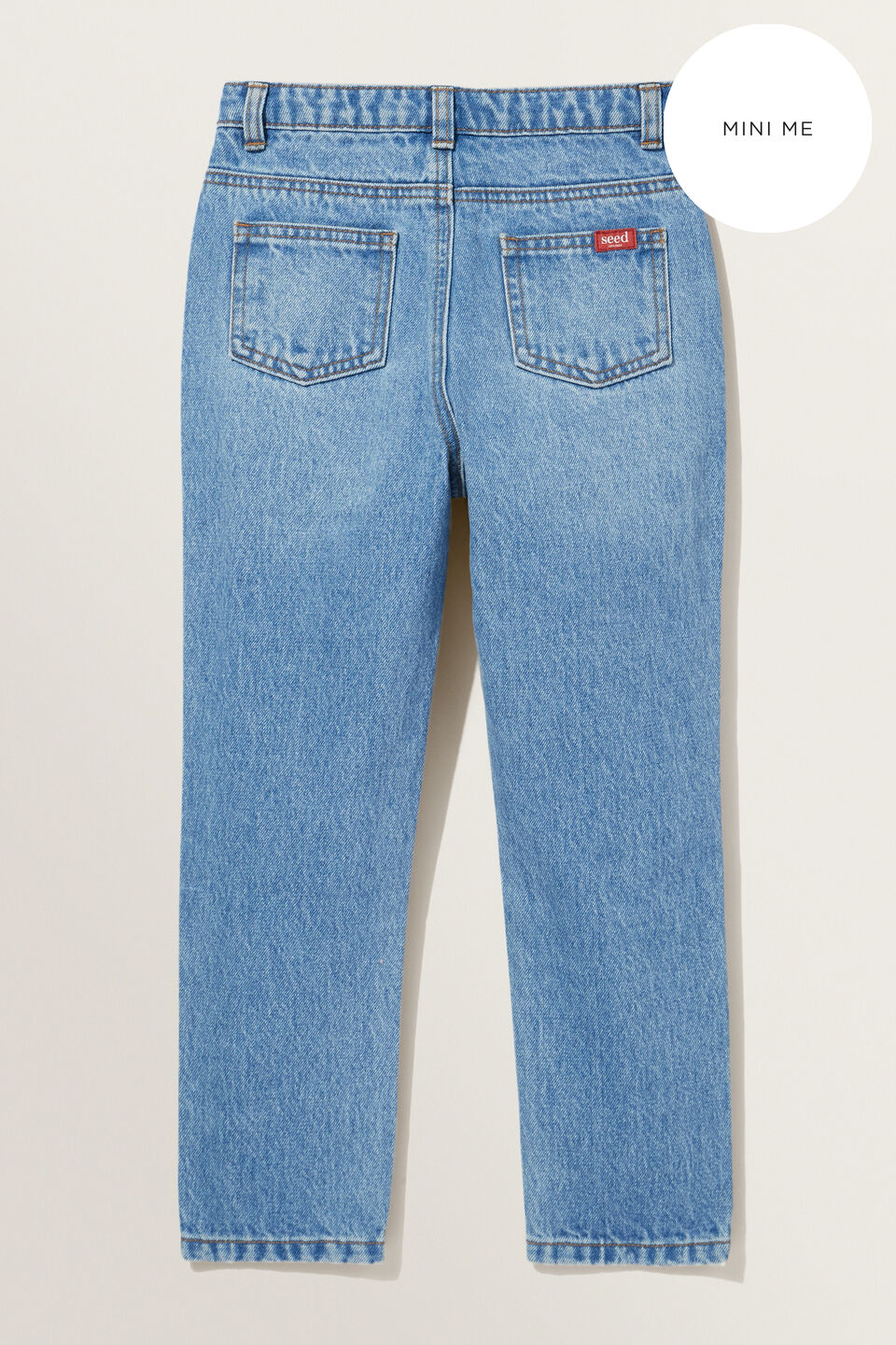 Mini Me Boyfriend Jeans  Mid Vintage Wash