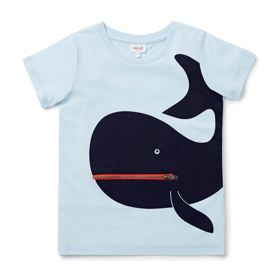 Novelty Whale Tee  