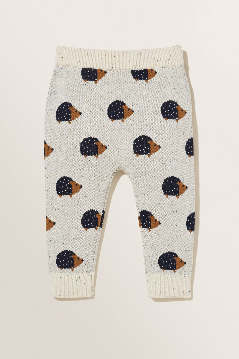 Echidna Knitted Pants  Cream Speckle