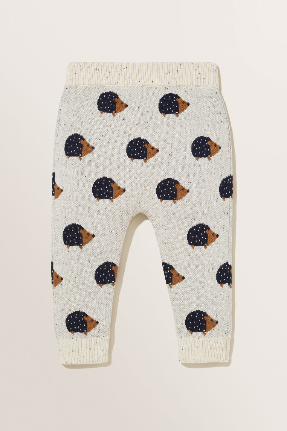 Echidna Knitted Pants  Cream Speckle