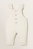 Denim Dungaree  Cream Wash  hi-res