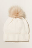 Waffle Knit Beanie  French Vanilla  hi-res