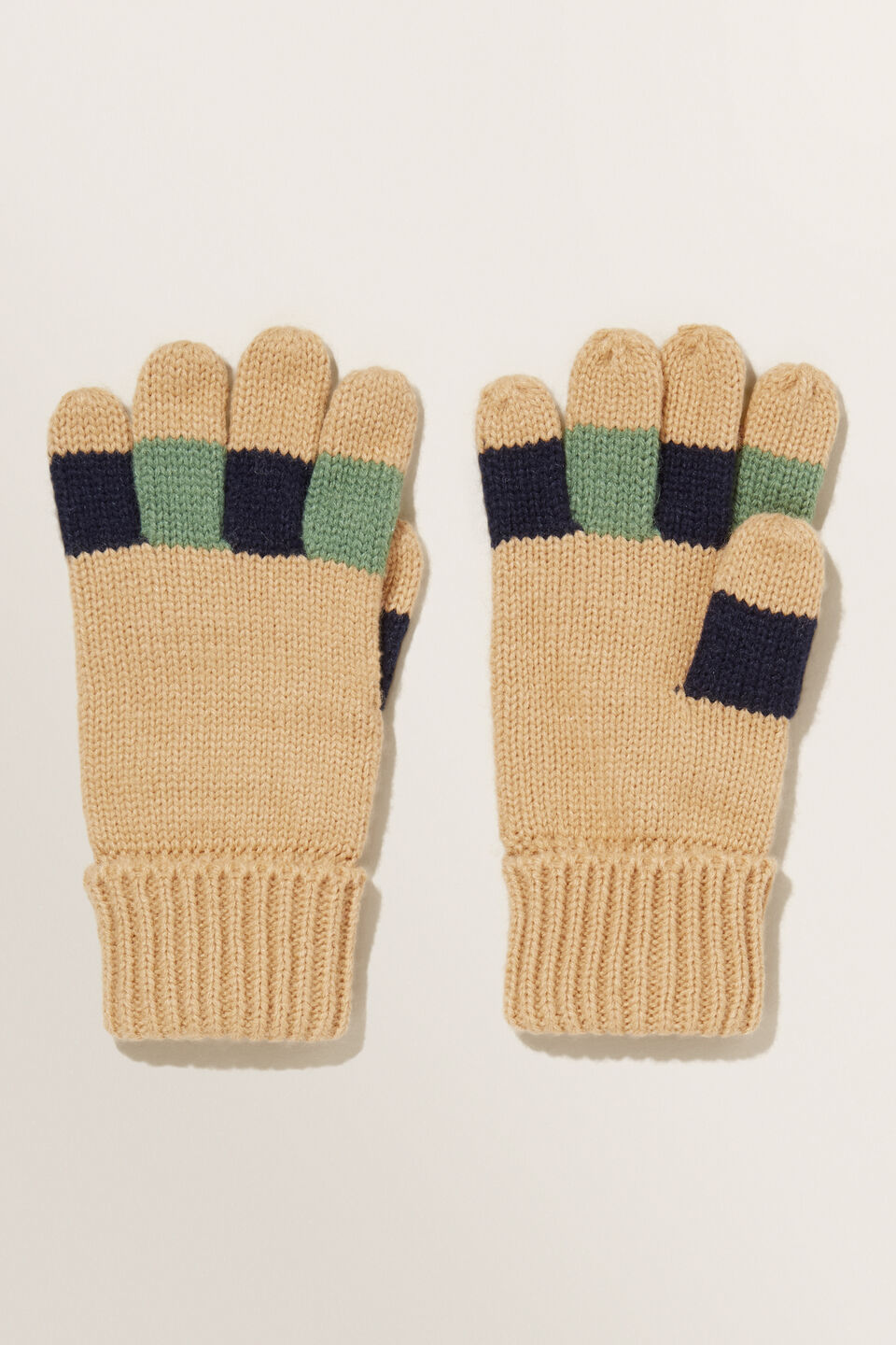 Colour Block Gloves  Multi