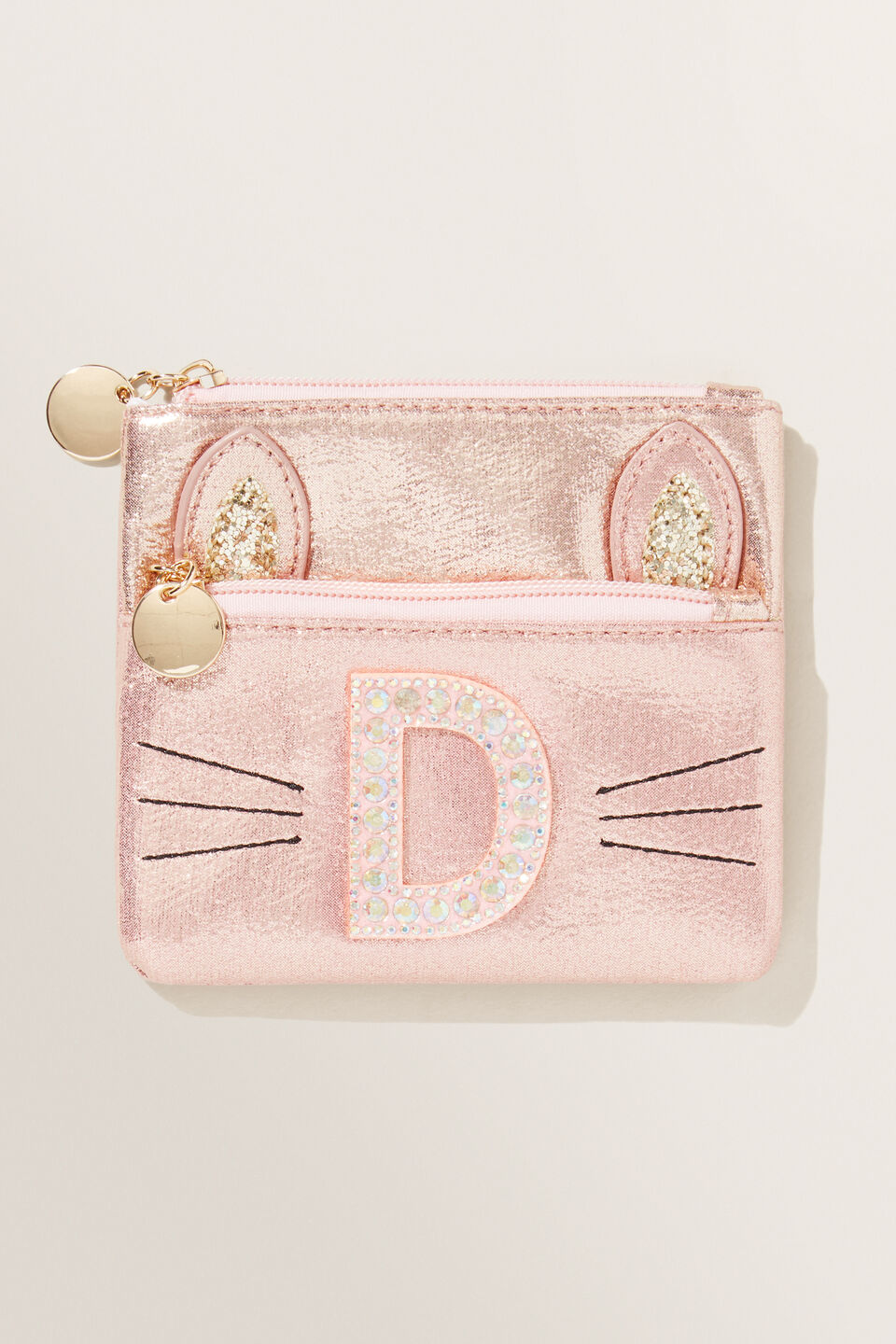 Bunny Initial Purse  D