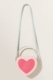 Colour Block Love Heart Bag  Multi  hi-res
