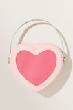 Colour Block Love Heart Bag  Multi  hi-res