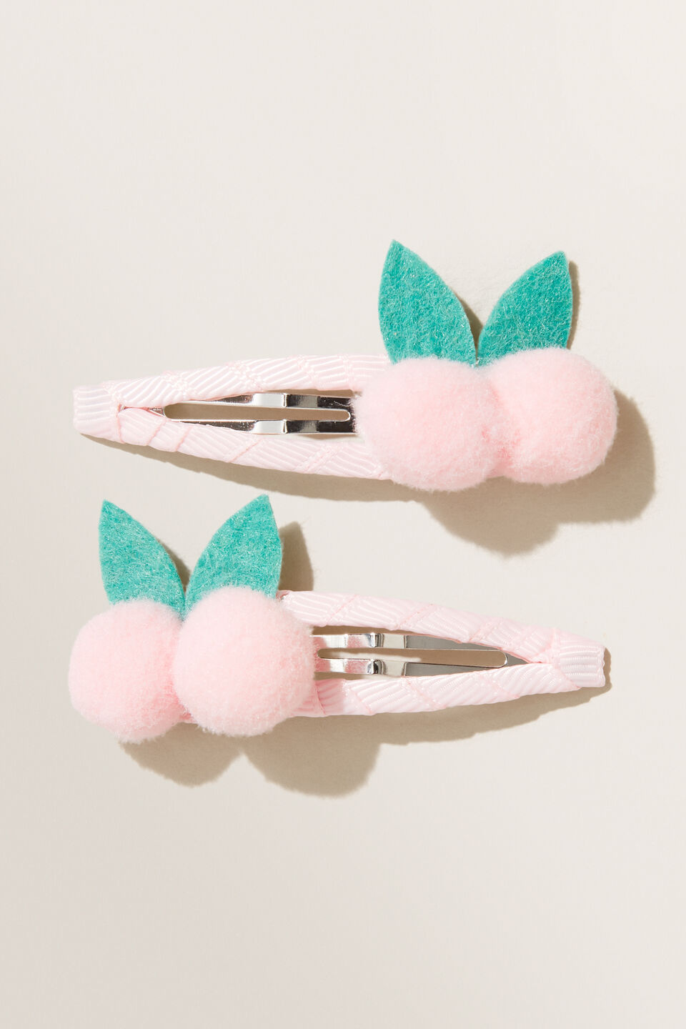 Pom Pom Cherry Clips  Multi