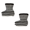 Chunky Knit Stripe Bootie    hi-res