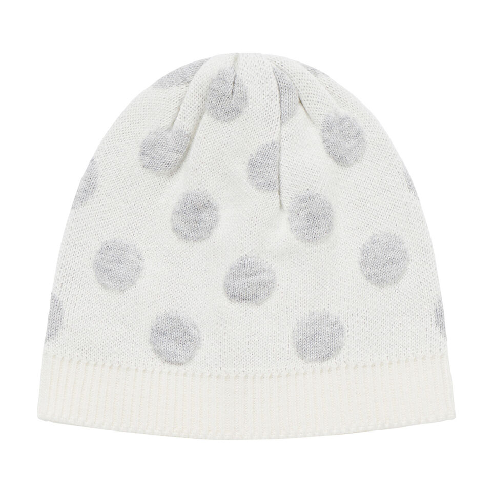 Spot Knit Beanie  