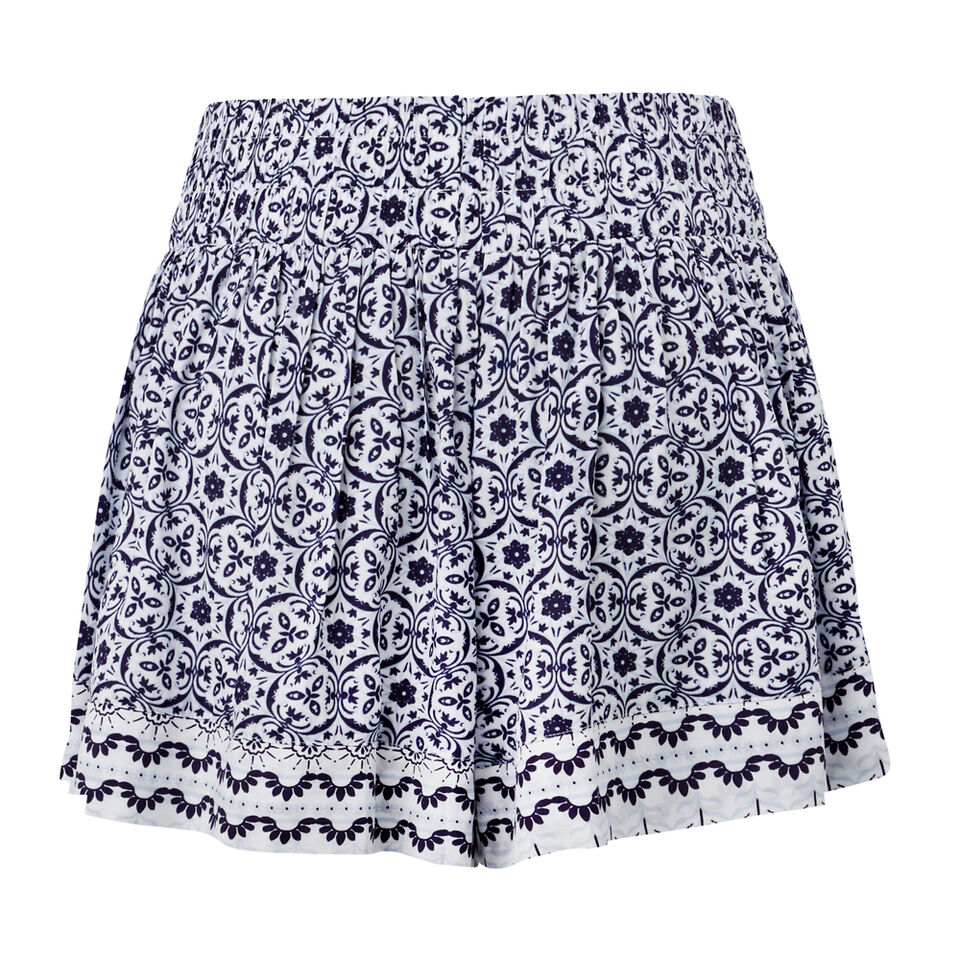 Border Print Short  