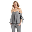 Chambray Off Shoulder Top    hi-res