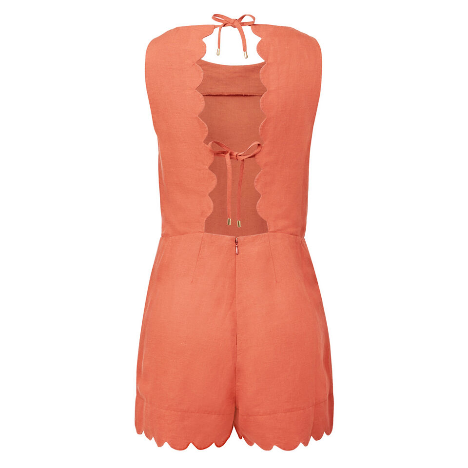 Scallop Edge Romper  