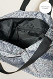 Recycled Travel Bag  Grey Ocelot  hi-res