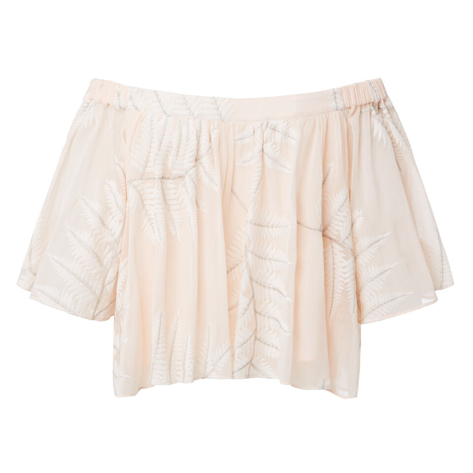 Layered Frill Palm Top  