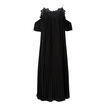 Pleated Lace Maxi    hi-res