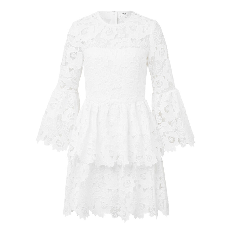 Bell Frill Lace Dress  1