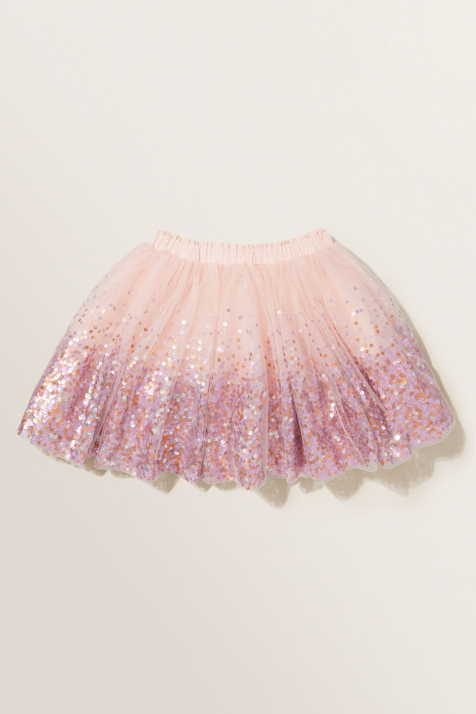 Sequin Skirt  Dusty Rose
