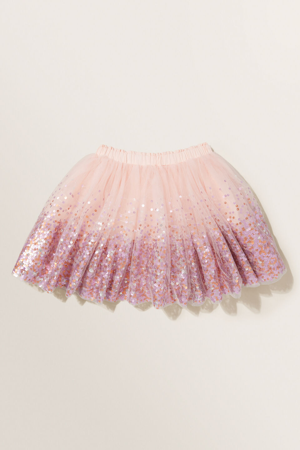 Sequin Skirt  Dusty Rose