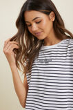 Essential Tee  Midnight Stripe  hi-res