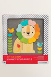 Lion Wood Puzzle  Multi  hi-res