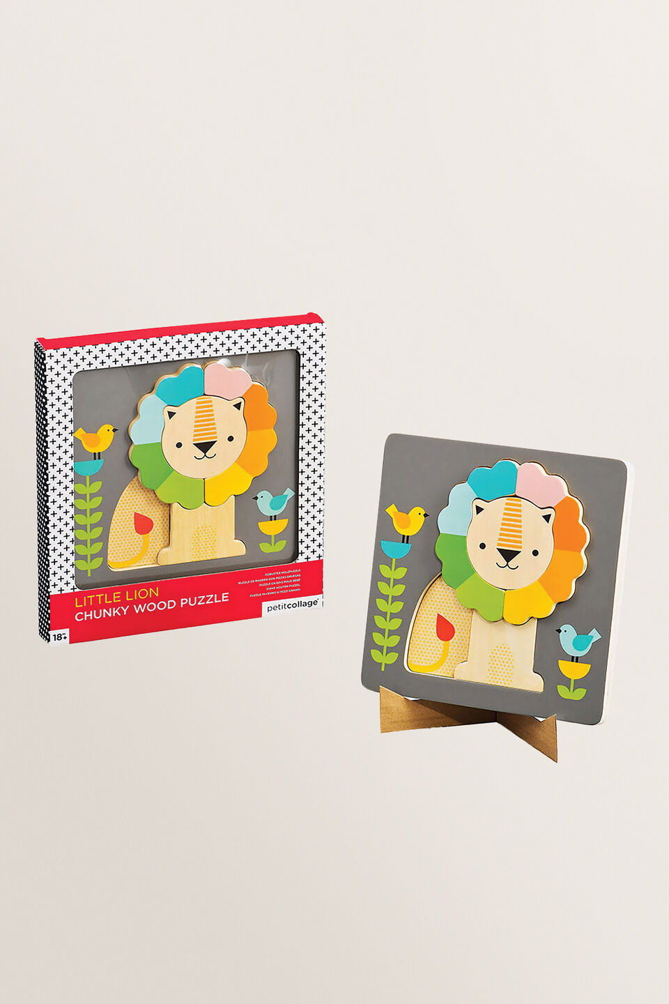 Lion Wood Puzzle  Multi