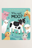 Who Said Moo? Book  Multi  hi-res