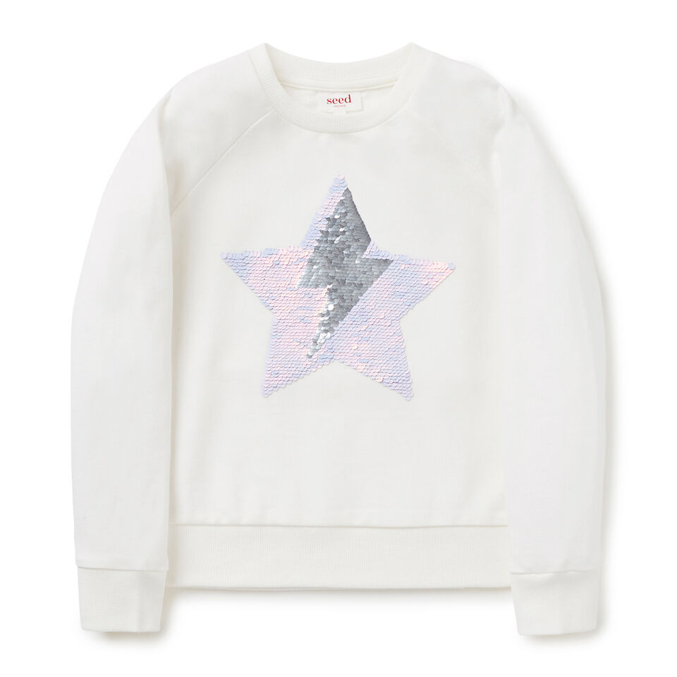 Flip Sequin Star Windcheater  