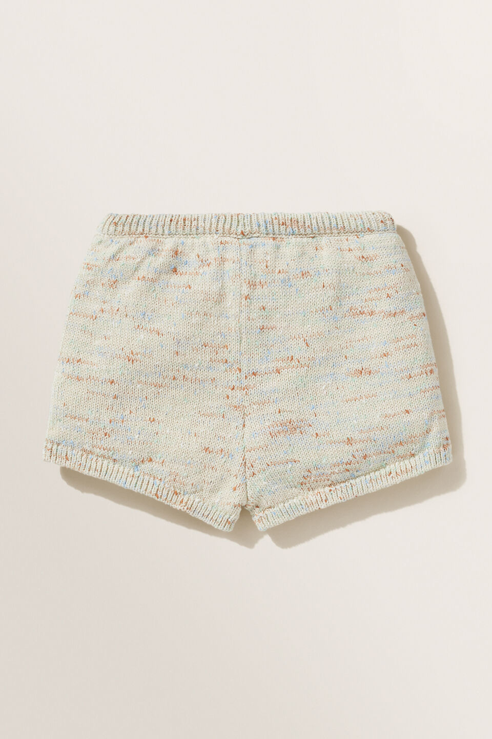 Speckle Knit Shorts  Multi