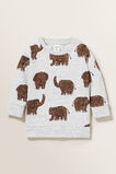 Elephant Sweater  Cloudy Marle  hi-res