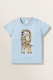 Giraffe Tee  Pale Blue  hi-res