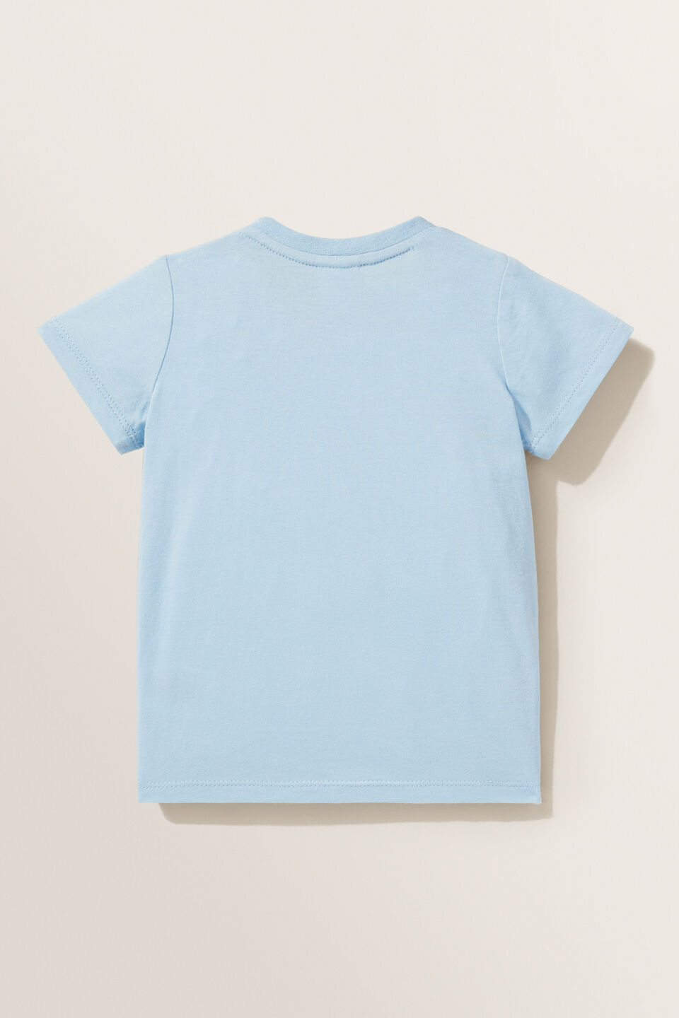 Giraffe Tee  Pale Blue