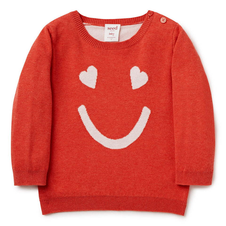 Smiley Face Sweater  