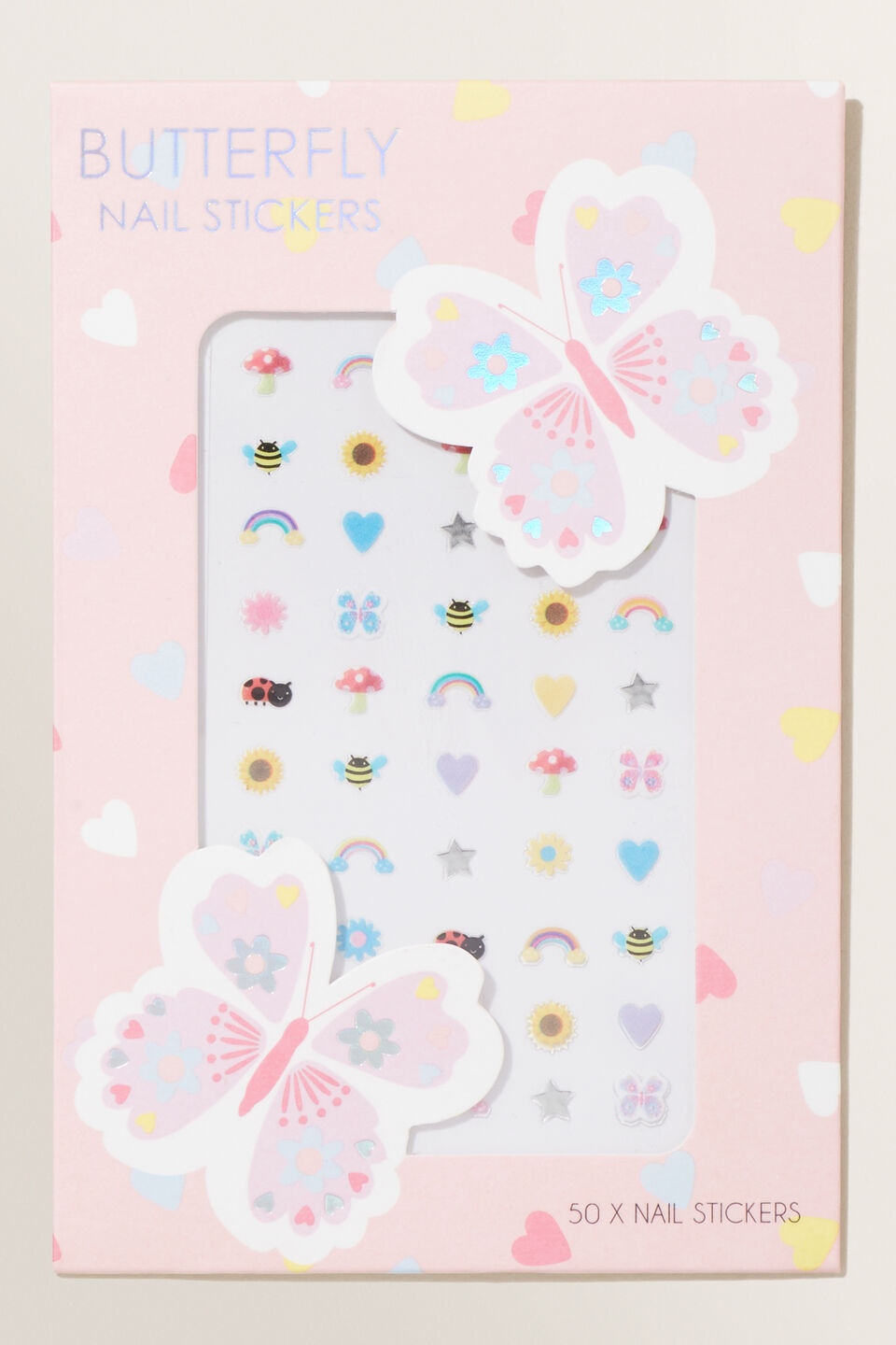 Butterfly Nail Stickers  Multi