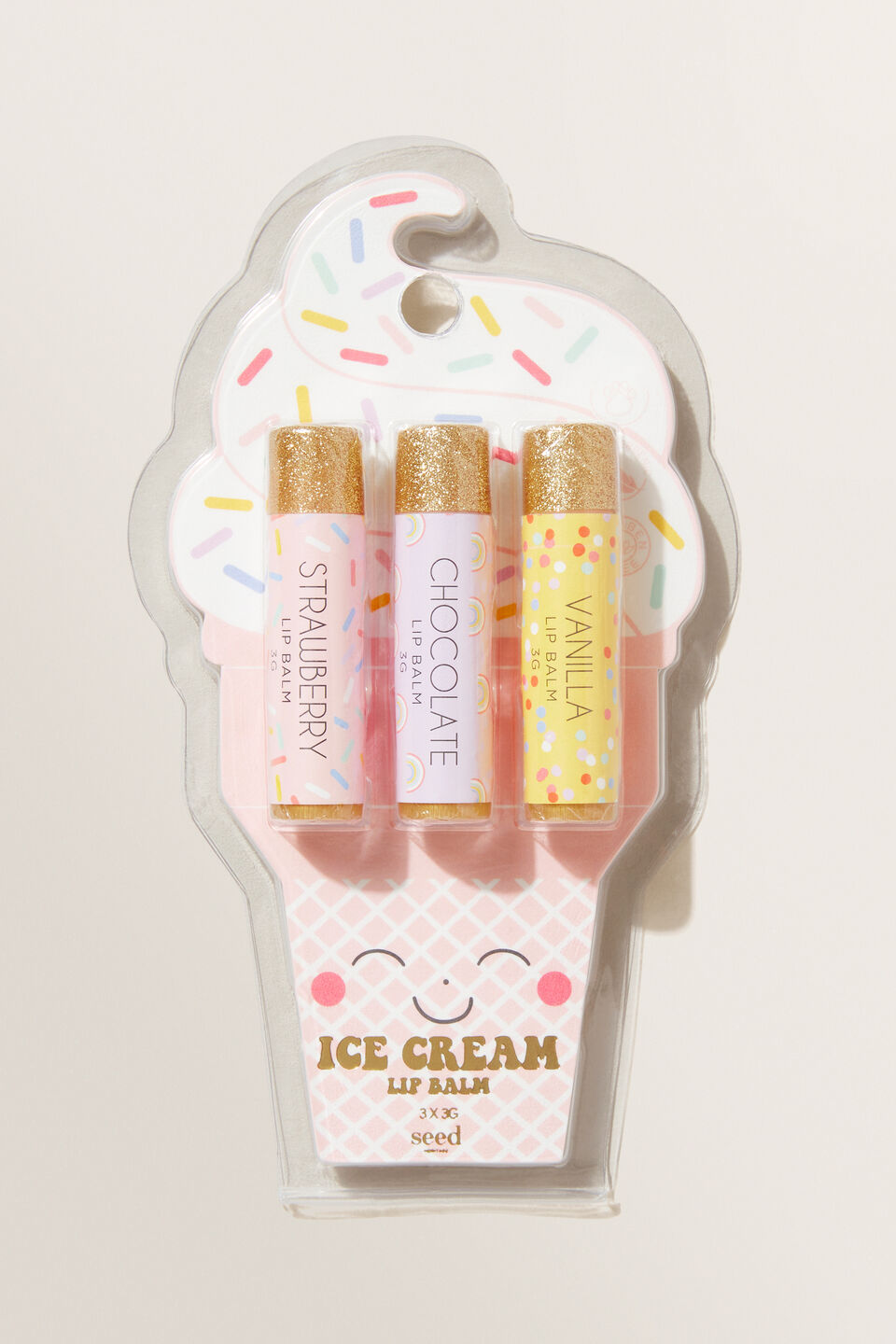Ice Cream Lip Balm  Multi