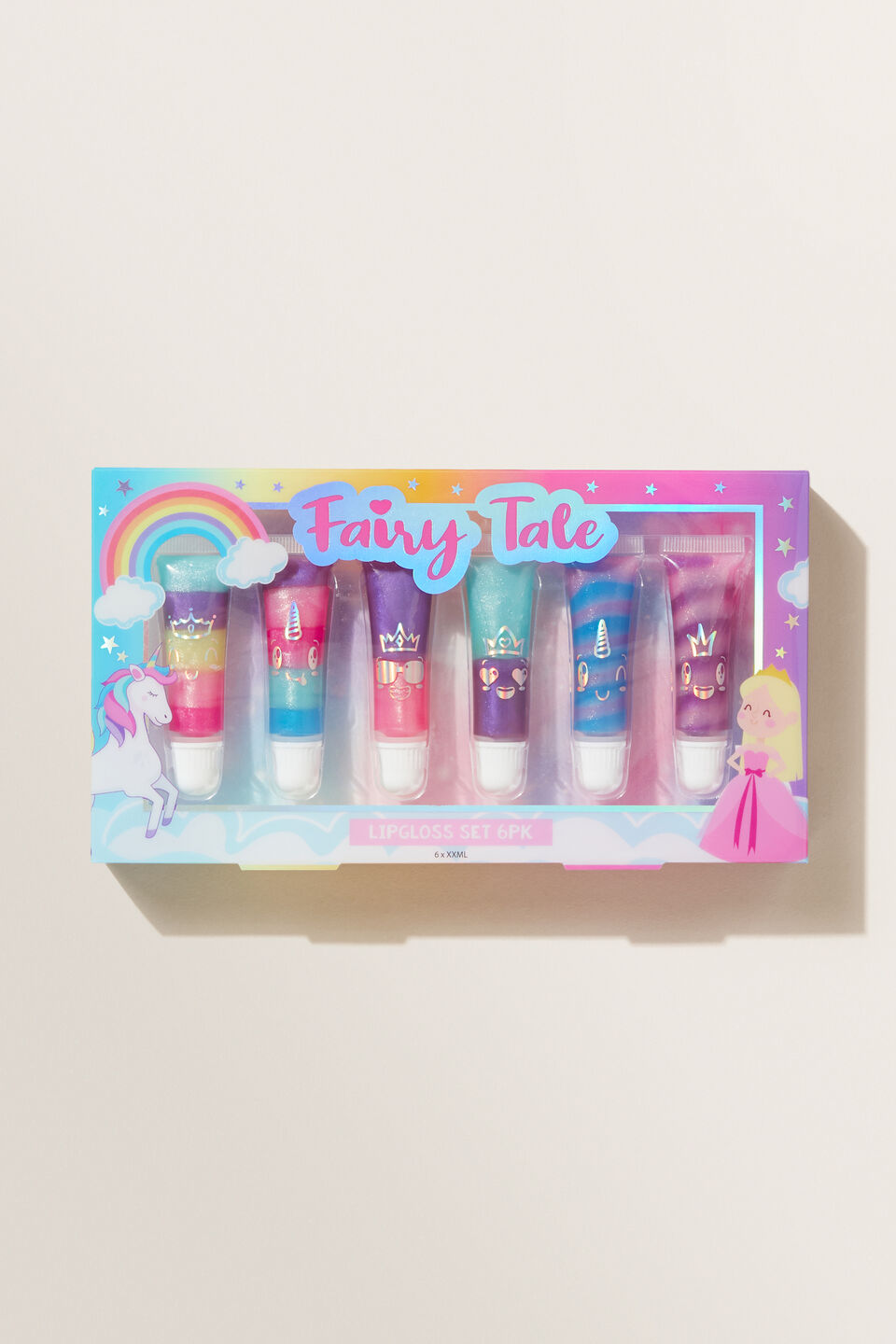6 pack Fairytale Liptube  Multi