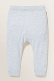 Brushed Marle Trackpants  Baby Blue Marle  hi-res