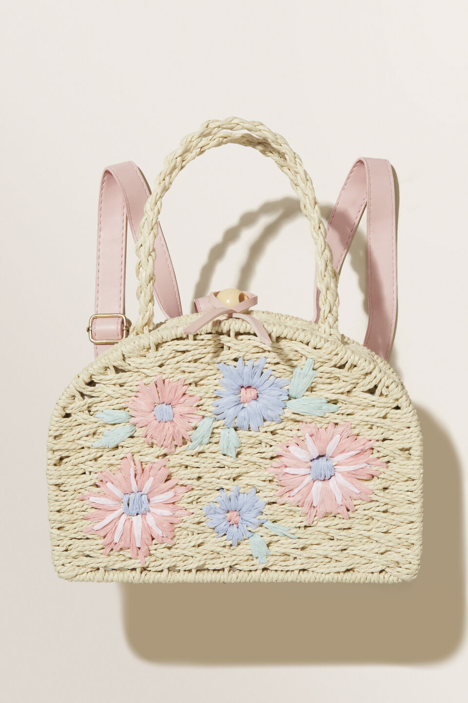 Floral Convertible Backpack  Multi
